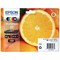 Epson 33 Oranges Claria Premium Ink Cartridge CMYK/Photo Black Multipack C13T33374011