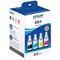 Epson 664 Ink Bottle EcoTank Multipack CMYK C13T664640