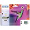 Epson T0807 Inkjet Cartridge Multipack - Black, Cyan, Magenta, Yellow, Light Cyan and Light Magenta (6 Cartridges)
