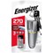 Energizer Compact Metal Torch, 15 Hours Run Time, 3xAAA, Silver