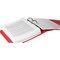 Esselte No. 1 A4 Lever Arch Files, 75mm Spine, Plastic, Red, Pack of 10