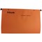 Esselte Orgarex Manilla Suspension Files, V Base, Foolscap, Orange, Pack of 50