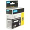 Dymo 18483 Rhino Polyester Tape, Black on White, 12mmx5.5m