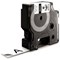 Dymo 18445 Rhino Industrial Vinyl Tape, Black on White, 19mmx5.5m