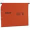 Esselte Orgarex Dual Manilla Lateral Suspension Files, 330mm Width, 30mm Square Base, Orange, Pack of 25