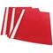 Esselte A4 Report Flat Files, Red, Pack of 25