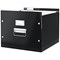 Leitz Wow Click And Store Archive Box, For A4 Suspension Files, Black