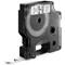 Dymo 40913 D1 Tape, Black on White, 9mmx7m