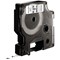 Dymo 43613 D1 Tape, Black on White, 6mmx7m