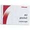 Esselte A3 Landscape Plastic Pockets, 75 Micron, Top Opening, Pack of 10