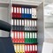 Esselte No. 1 Vivida A4 Lever Arch Files, 75mm Spine, Plastic, Red, Pack of 10