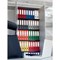 Esselte No. 1 Vivida A4 Lever Arch Files, 75mm Spine, Plastic, Black, Pack of 10