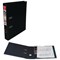 Esselte No. 1 Vivida A4 Lever Arch Files, 50mm Spine, Plastic, Black, Pack of 10