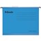 Esselte Classic Manilla Suspension Files, V Base, Foolscap, Blue, Pack of 25