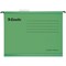 Esselte Classic Manilla Suspension Files, V Base, Foolscap, Green, Pack of 25