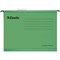 Esselte Classic Manilla Suspension Files, V Base, Foolscap, Green, Pack of 25