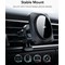 ESR HaloLock Wireless CryoBoost Car Charger, MagSafe Compatible, Black