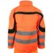 Beeswift Eton Hi-Viz Soft Shell Jacket, Orange & Black, Small