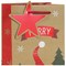 Eurowrap Gonk Kraft Festive Bottle Bag Pack of 12