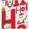 Eurowrap Hohoho Festive Bottle Bag Pack of 12