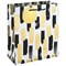 Mono Paint Strokes Gift Bag Large White Pack of 12