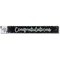 Eurowrap Congratulations Foil Party Banner Pack of 6