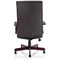 Chesterfield Executive Chair, Fixed Height Arms, Brown