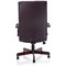 Chesterfield Executive Chair, Fixed Height Arms, Burgundy - Delivered Built