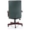 Chesterfield Executive Chair, Fixed Height Arms, Green - Delivered Built
