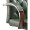 Chesterfield Executive Chair, Fixed Height Arms, Green