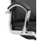 Classic High Back Executive Chair, Fixed Height Arms, Black