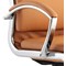 Classic High Back Executive Chair, Leather, Tan, Assembled