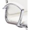 Classic High Back Executive Chair, Fixed Height Arms, White