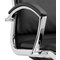 Classic Medium Back Executive Chair, Fixed Height Arms, Black - Delivered Built