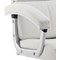 Desire Executive Chair, Fixed Height Arms, White - Delivered Built