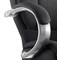 Galloway Executive Chair, Fixed Height Arms, Black - Delivered Built