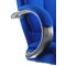 Galloway Executive Chair, Fixed Height Arms, Blue