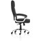 Moore Deluxe Executive Chair, Fixed Height Arms, Black