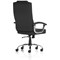 Moore Deluxe Executive Chair, Fixed Height Arms, Black