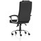 Moore Deluxe Executive Chair, Fixed Height Arms, Black