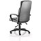 Plaza Executive Chair, Fixed Height Arms, Black - Delivered Built