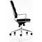 Savoy Executive Chair, Fixed Height Arms, Black - Delivered Built
