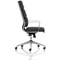 Savoy Executive Chair, Fixed Height Arms, Black