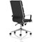 Savoy Executive Chair, Fixed Height Arms, Black