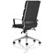 Savoy Executive Chair, Fixed Height Arms, Black