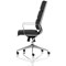Savoy Executive Chair, Fixed Height Arms, Black