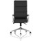 Savoy Executive Chair, Fixed Height Arms, Black