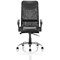 Vegas Executive Mesh Back Chair, Fixed Height Arms, Black