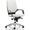 Xenon Leather Medium Back Executive Chair - White