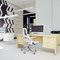 Zure Executive Mesh Chair, Height Adjustable Arms, Charcoal - Delivered Built